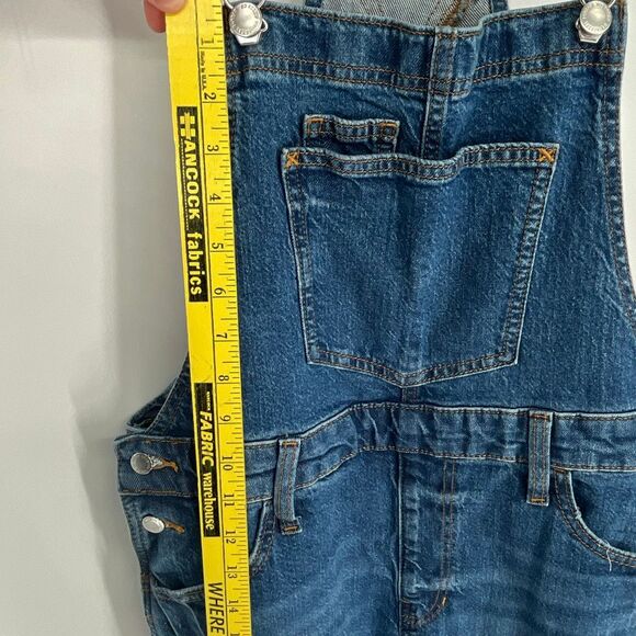 NWT UNIVERSAL THREAD Women’s Denim Overalls Size 6 Blue Jean Stretch Classic NEW - Picture 10 of 12